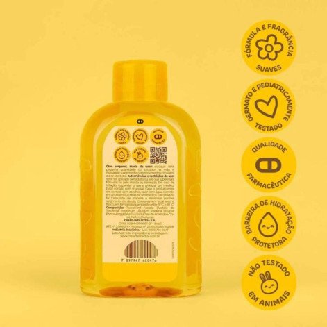 Colônia João e Maria Babê Cheirinho De Bebê 200ml Cimed