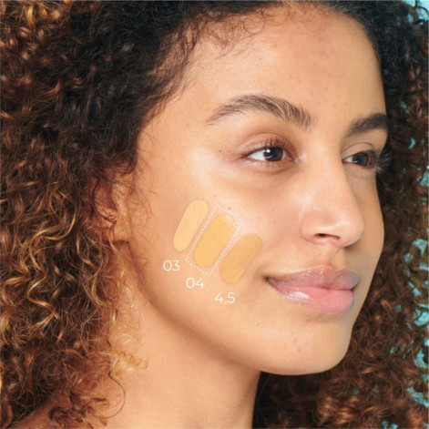Base Liquida BB Cream Formula Hidratante e Clareadora Fps30 Vizzela Cor 04