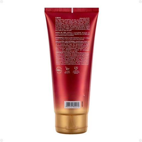 Loção Hidratante Corporal Kiss New York Lady in Red 180ml Loção Hidratante Corporal Kiss New York Lady in Red 180ml