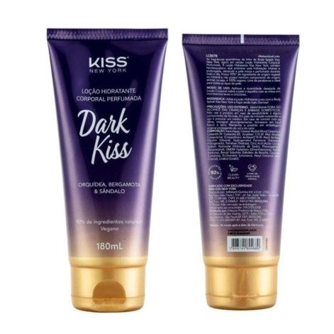 Loção Hidratante Corporal Kiss New York Dark Kiss 180ml