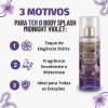 Body Splash Midnight Violet Blooming Colection Maçã Violeta E Âmbar 200ml Kiss New York