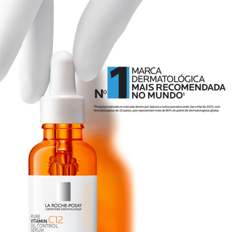 Sérum Facial Antirrugas Pure Vitamin C12 La Roche-Posay 12% de Vitamina C Pura 30ml