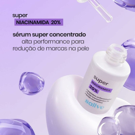 Sérum Facial Super Niacinamida 20% Sallve 30ml