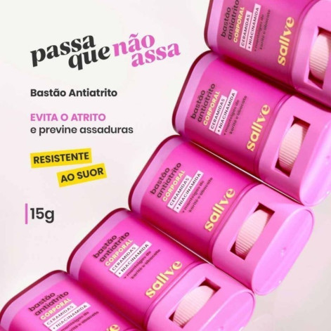 Bastão Corporal Antiatrito Sallve 15g