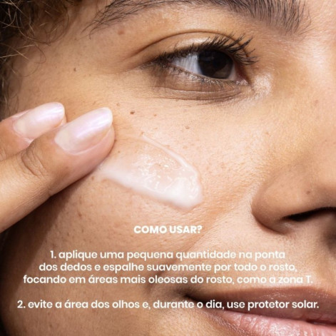Hidratante Facial Sallve Antioleosidade Niacinamida + Acido Hialurônico 40G