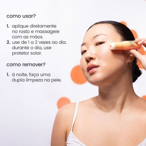 Bastão Vitamina C Pura 10% Sallve 10g