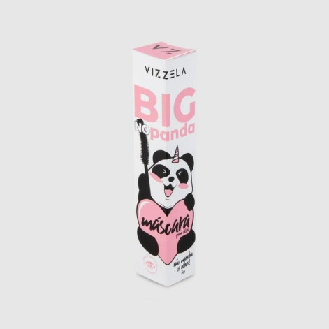 Máscara para Cílios Vizzela Big no Panda Cor Preta Vegana 5g