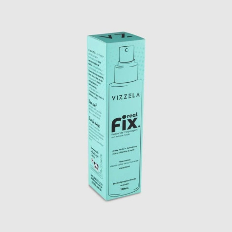 Fixador de Maquiagem Vizzela Real Fix Spray 150ml