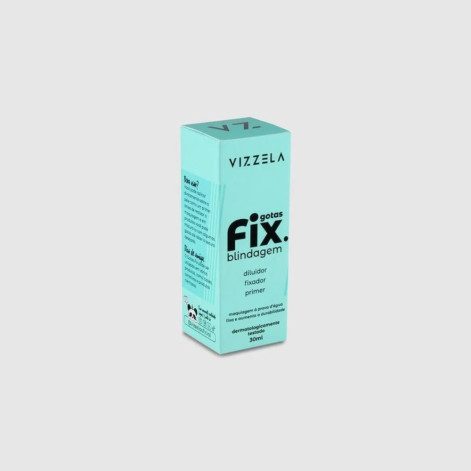 Fluido Vizzela Gotas Fix Blindagem 30ml