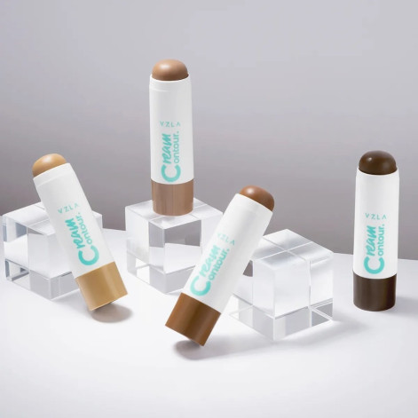 Contorno em Stick Vizzela Cream Contour Cor 01 - 7g