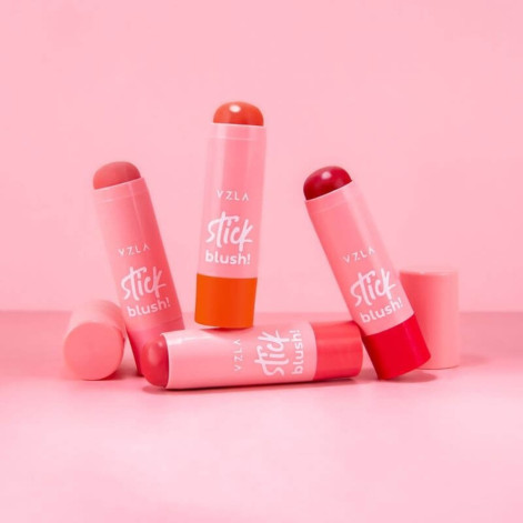 Blush Stick Vizzela Cremoso Cor 01  7g