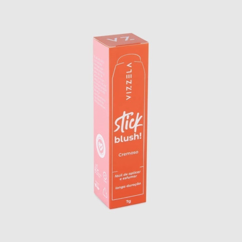 Blush Stick Vizzela Cremoso Cor 02 7g