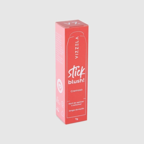 Blush Stick Vizzela Cremoso Cor 03 7g