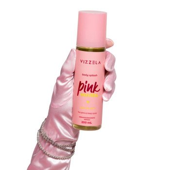 Body Splash Deo Colônia Vizzela Pink Vanilla 200ml