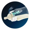 Mamadeira Petala Anti Refluxo 3.0 Air Free 125ml Transparente Philips Avent Scy670/01