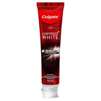 Creme Dental Colgate Luminous White Carvão Ativado 140g