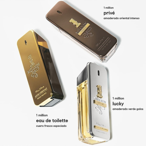 perfume paco rabanne 1 million masculino eau de toilette 50ml Único perfume paco rabanne 1 million masculino eau de toilette 50ml Único