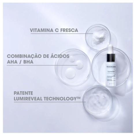 Sérum Facial Concentrado Clareador e Antioxidante Bioderma Pigmentbio C-Concentrate com 15ml Sérum Facial Concentrado Clareador e Antioxidante Bioderma Pigmentbio C-Concentrate com 15ml