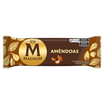 Picole  Kibon Magnum Amêndoas 72g