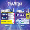 Creme Dental Oral-B 3D White Branqueamento 70g 3 unidades Creme Dental Oral-B 3D White Branqueamento 70g 3 unidades