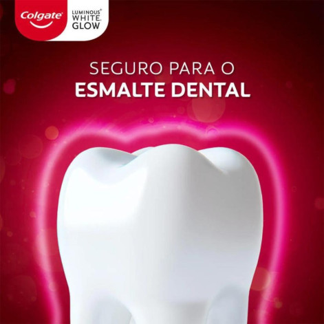 Creme Dental Colgate Luminous White Glow 70g Creme Dental Colgate Luminous White Glow 70g