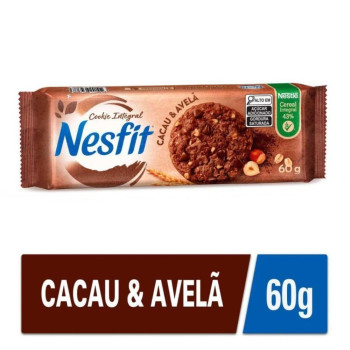 Cookie Nesfit Cacau e Avelã 60g Cookie Nesfit Cacau e Avelã 60g