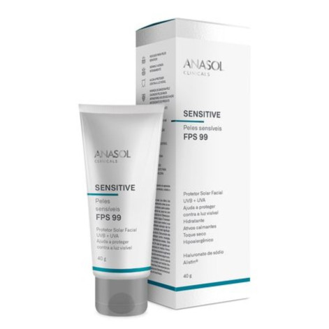 Protetor Solar Facial Anasol – Sensitive FPS 99 40g Protetor Solar Facial Anasol – Sensitive FPS 99 40g