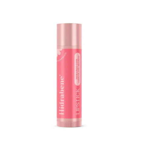 Batom Lipstick Morango Com Chocolate Branco Hidrabene - 5g Batom Lipstick Morango Com Chocolate Branco Hidrabene - 5g