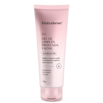 GEL DE LIMPEZA PROFUNDA FACIAL GLUCONOLACTONA HIDRABENE 120G GEL DE LIMPEZA PROFUNDA FACIAL GLUCONOLACTONA HIDRABENE 120G