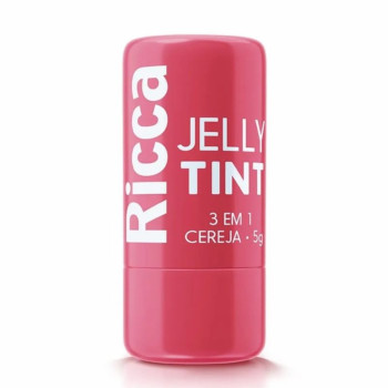 Bastão Ricca Jelly Tint 3 em 1 Cereja 5g