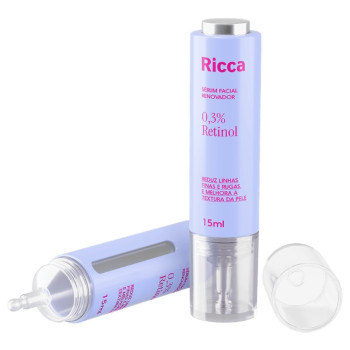 Sérum Facial Renovador Ricca 0,3% Retinol 15ml