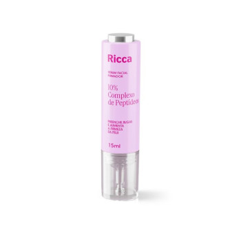 Sérum Facial Firmador Ricca 10% Complexo de Peptídeos 15ml