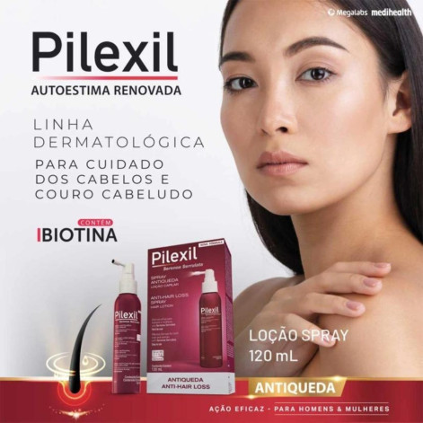 Pilexil Locao Antiqueda Spray C/120ML Pilexil Locao Antiqueda Spray C/120ML
