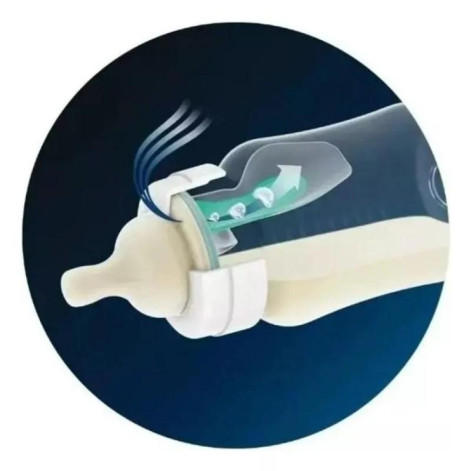 Mamadeira Petala Anti Refluxo 3.0 Air Free 260ml Transparente Philips Avent Scy673/01