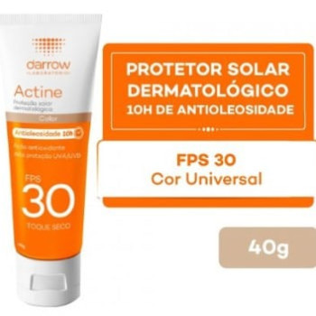 Protetor Solar Facial Actine Fps 30 Com Cor 40G Protetor Solar Facial Actine Fps 30 Com Cor 40G