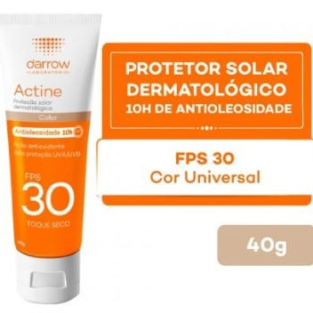 Protetor Solar Facial Actine Fps 30 Com Cor 40G Protetor Solar Facial Actine Fps 30 Com Cor 40G