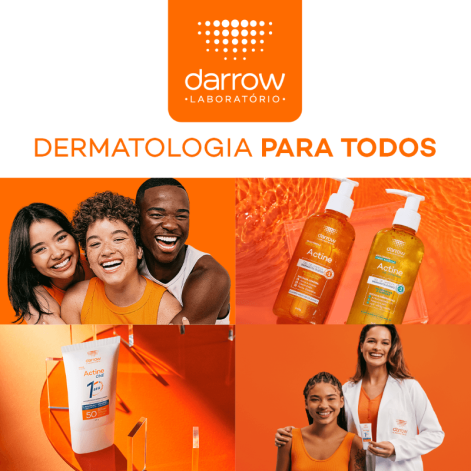 Protetor Solar Actine Colors Darrow Tom 3 - Médio Escuro FPS70 40g
