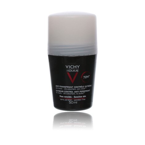 Desodorante Antitranspirante Vichy 72h Homme Rollon 50ml