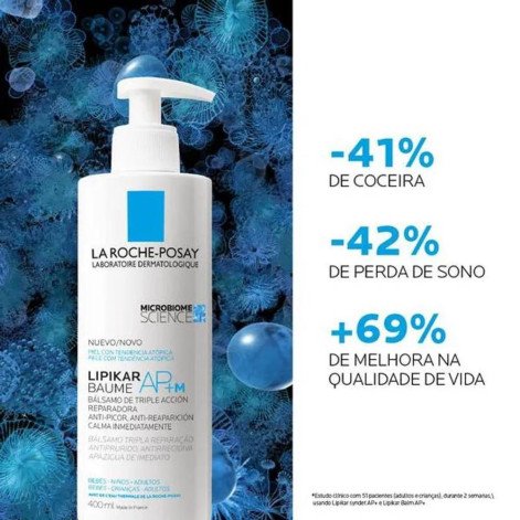 Hidratante Corporal La Roche-Posay Lipikar Baume AP+M 400ml