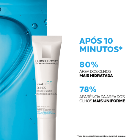Creme Anti-Idade Para Os Olhos La Roche-Posay Hyalu B5 Eyes 15ml