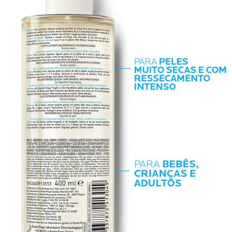 Óleo de Limpeza Lipikar Cleansing Oil AP+ 400ml La Roche-Posay