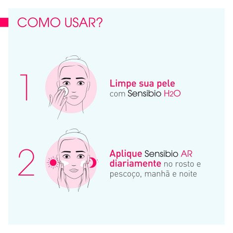 Hidratante Bioderma Sensibio Ar Cuidado Diário Antivermelhidão Ultracalmante Para Peles Sensíveis 40ml