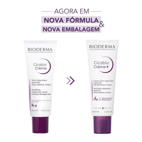 Creme Ultra-reparador Calmante Bioderma Cicabio Crème+ 40ml Creme Ultra-reparador Calmante Bioderma Cicabio Crème+ 40ml