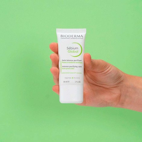 Sébium Global Bioderma Hidratante Anti-Imperfeições e Antimarcas da Acne
