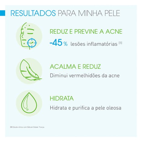 Sébium Global Bioderma Hidratante Anti-Imperfeições e Antimarcas da Acne