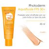 Protetor Solar Facial Bioderma FPS 50+ Photoderm Max Aquafluid Tom Claro 40ml à Base de Água