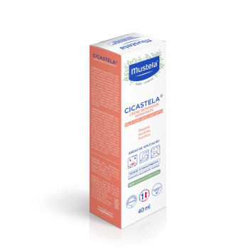 Creme Reparador Hidratante Mustela Bebê Cicastela Pele Sensibilizada com 40ml
