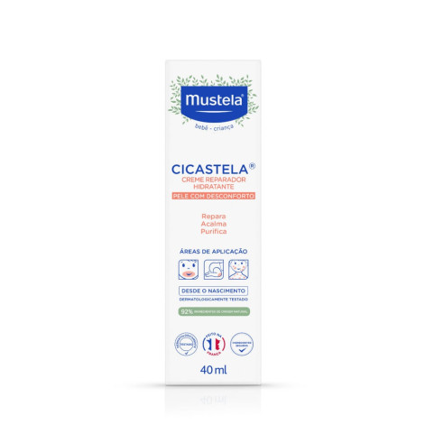 Creme Reparador Hidratante Mustela Bebê Cicastela Pele Sensibilizada com 40ml Creme Reparador Hidratante Mustela Bebê Cicastela Pele Sensibilizada com 40ml
