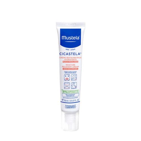 Creme Reparador Hidratante Mustela Bebê Cicastela Pele Sensibilizada com 40ml Creme Reparador Hidratante Mustela Bebê Cicastela Pele Sensibilizada com 40ml