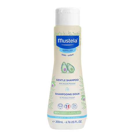 Shampoo Suave Infantil Mustela com Abacate Orgânico 200ml Shampoo Suave Infantil Mustela com Abacate Orgânico 200ml